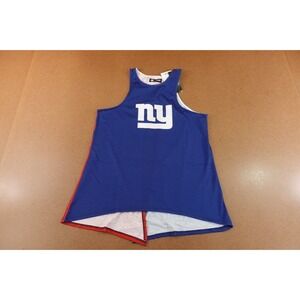 New York Giants FOCO Womens Size Small Red White Blue Split Back Tank Top NWT